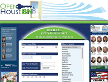 Tablet Screenshot of openhousebn.com